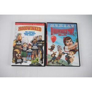 Hoodwinked full screen & Hoodwinked Too! 2 DVDs set kids family movies